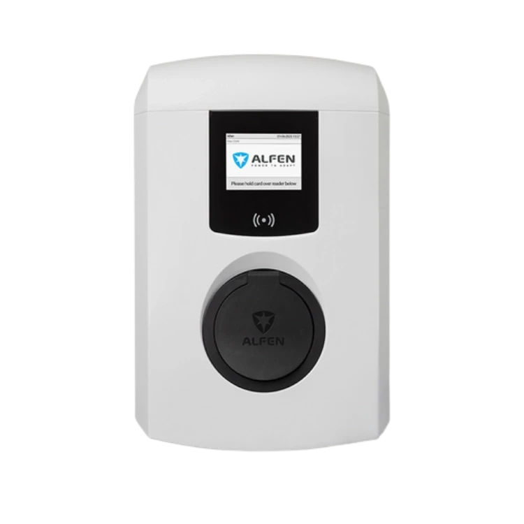 Alfen Eve Single Plus: Serie tot 22 kW · socket